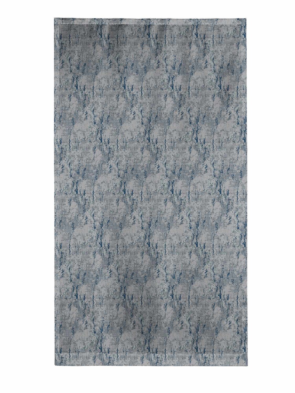 Taç Sora Fon Perde Lacivert Gri ( Max Yükseklik : 295 cm )