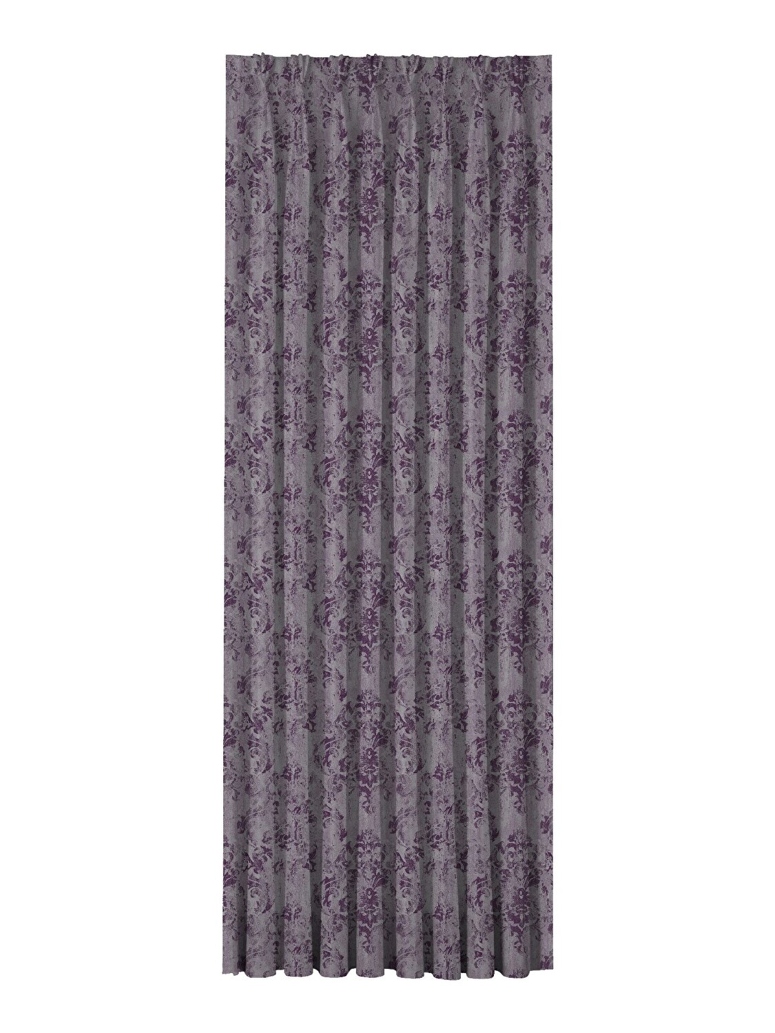 Taç Budeys Fon Perde Mor ( Max Yükseklik : 295 cm )