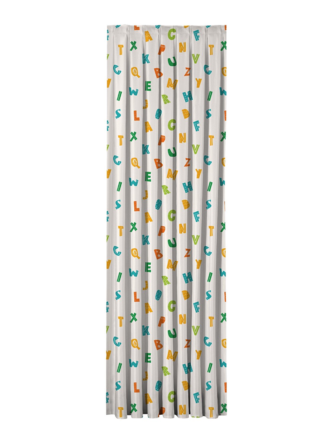 Taç Akaj Fon Perde Renkli ( Max Yükseklik : 280 cm )