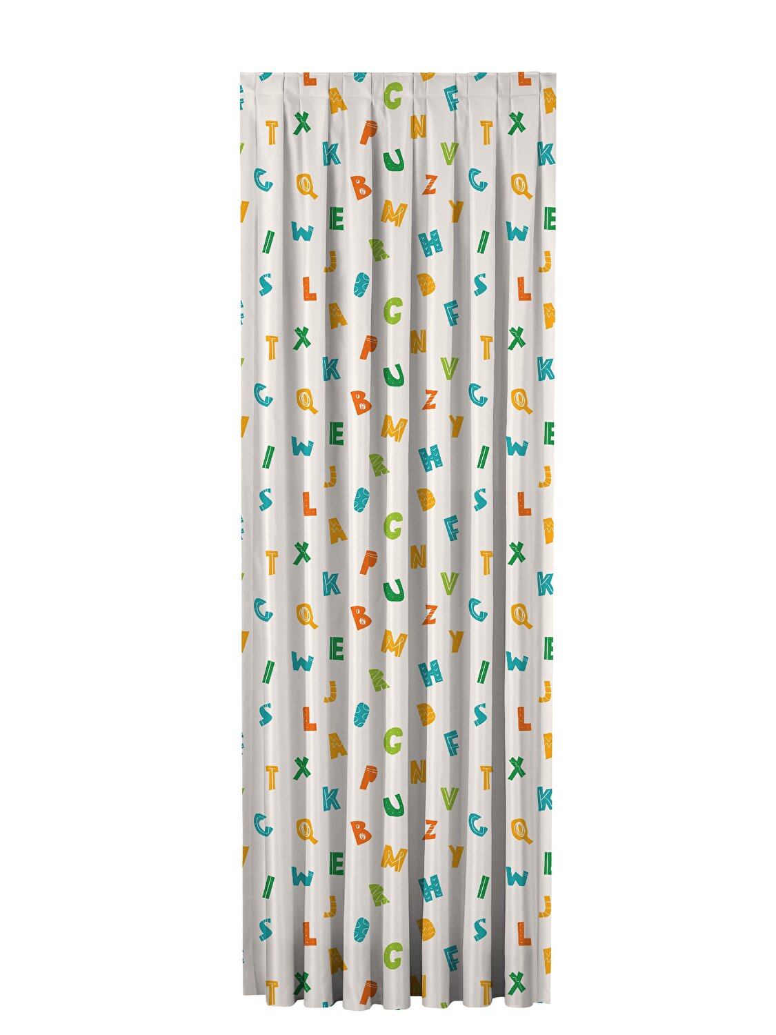 Taç Akaj Fon Perde Renkli ( Max Yükseklik : 280 cm )