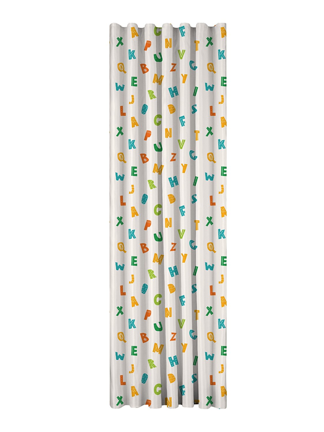 Taç Akaj Fon Perde Renkli ( Max Yükseklik : 280 cm )