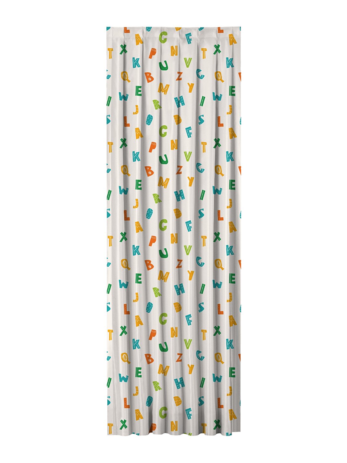 Taç Akaj Fon Perde Renkli ( Max Yükseklik : 280 cm )