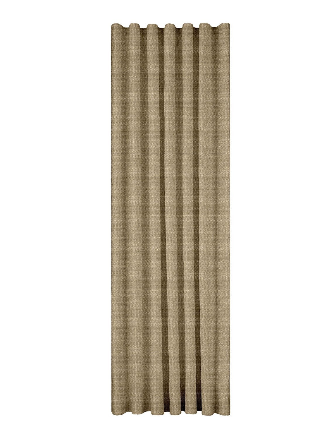 Taç Memph Fon Perde Bej ( Max Yükseklik : 278 cm )