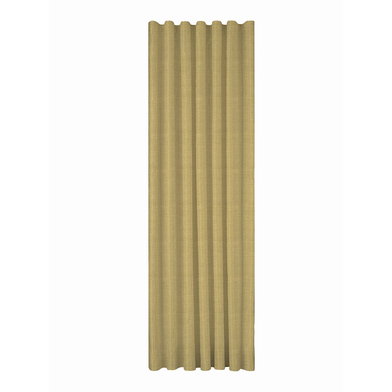 Taç Flan Fon Perde Sarı ( Max Yükseklik : 290 cm )