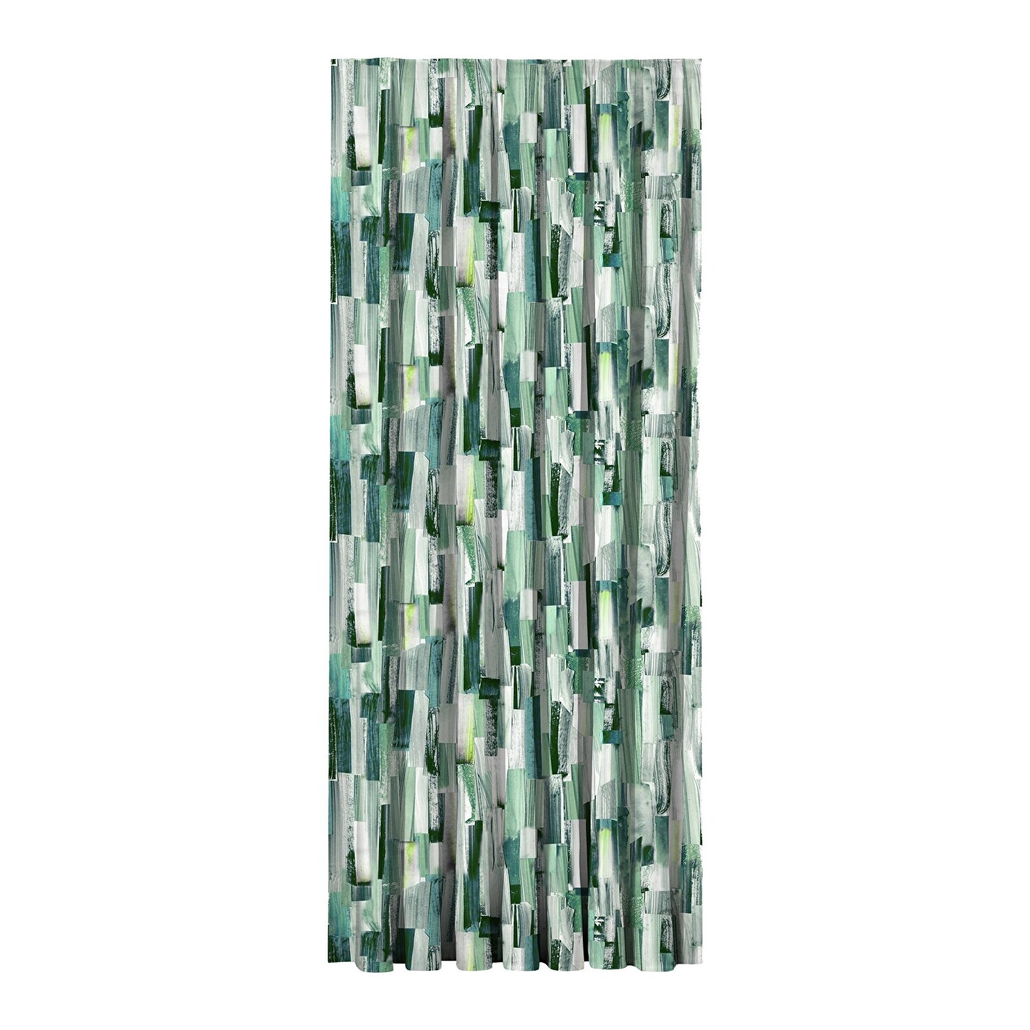 Taç Hiral Fon Perde Yeşil ( Max Yükseklik : 280 cm )