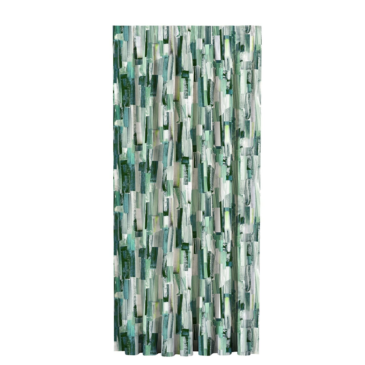 Taç Hiral Fon Perde Yeşil ( Max Yükseklik : 280 cm )