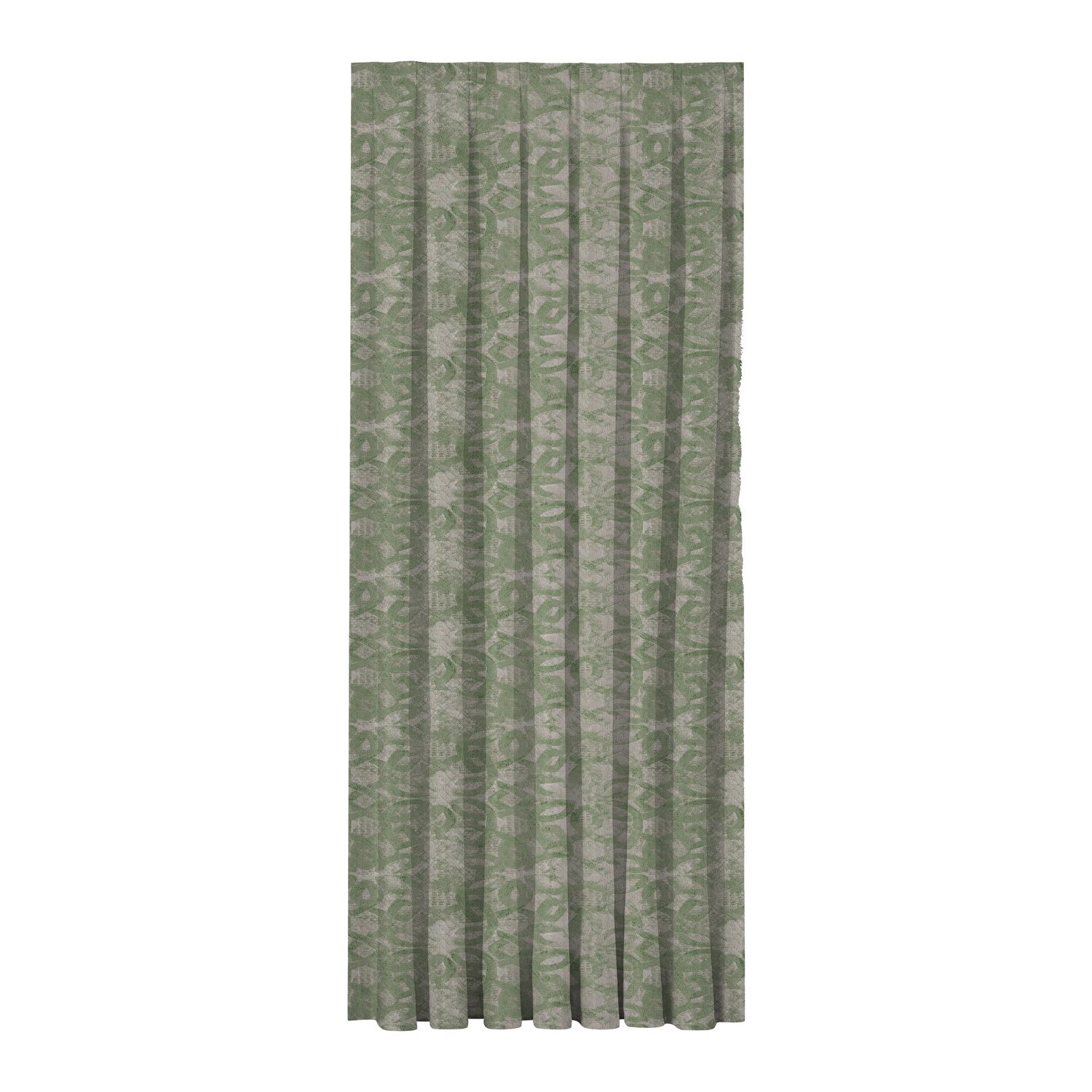 Taç Longer Fon Perde Yeşil ( Max Yükseklik : 295 cm )