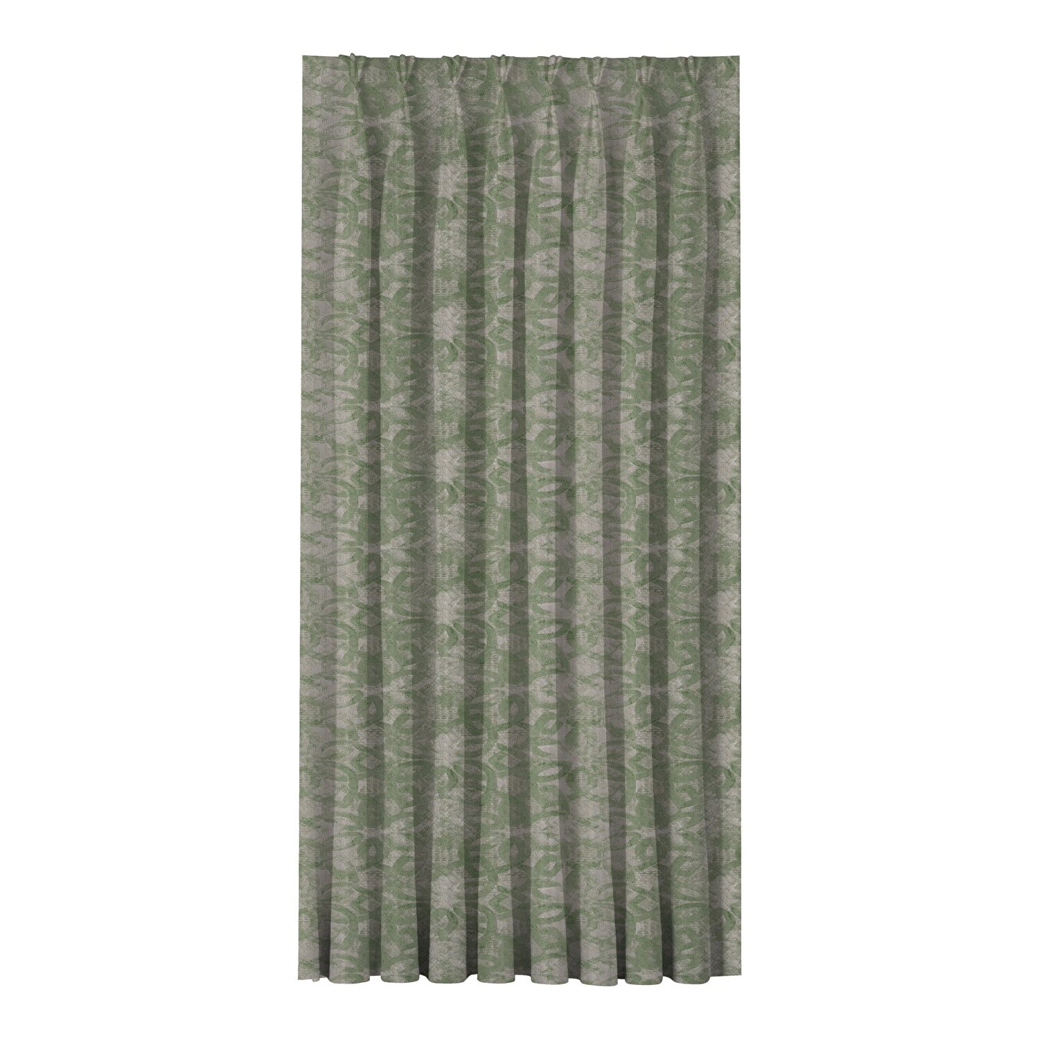 Taç Longer Fon Perde Yeşil ( Max Yükseklik : 295 cm )