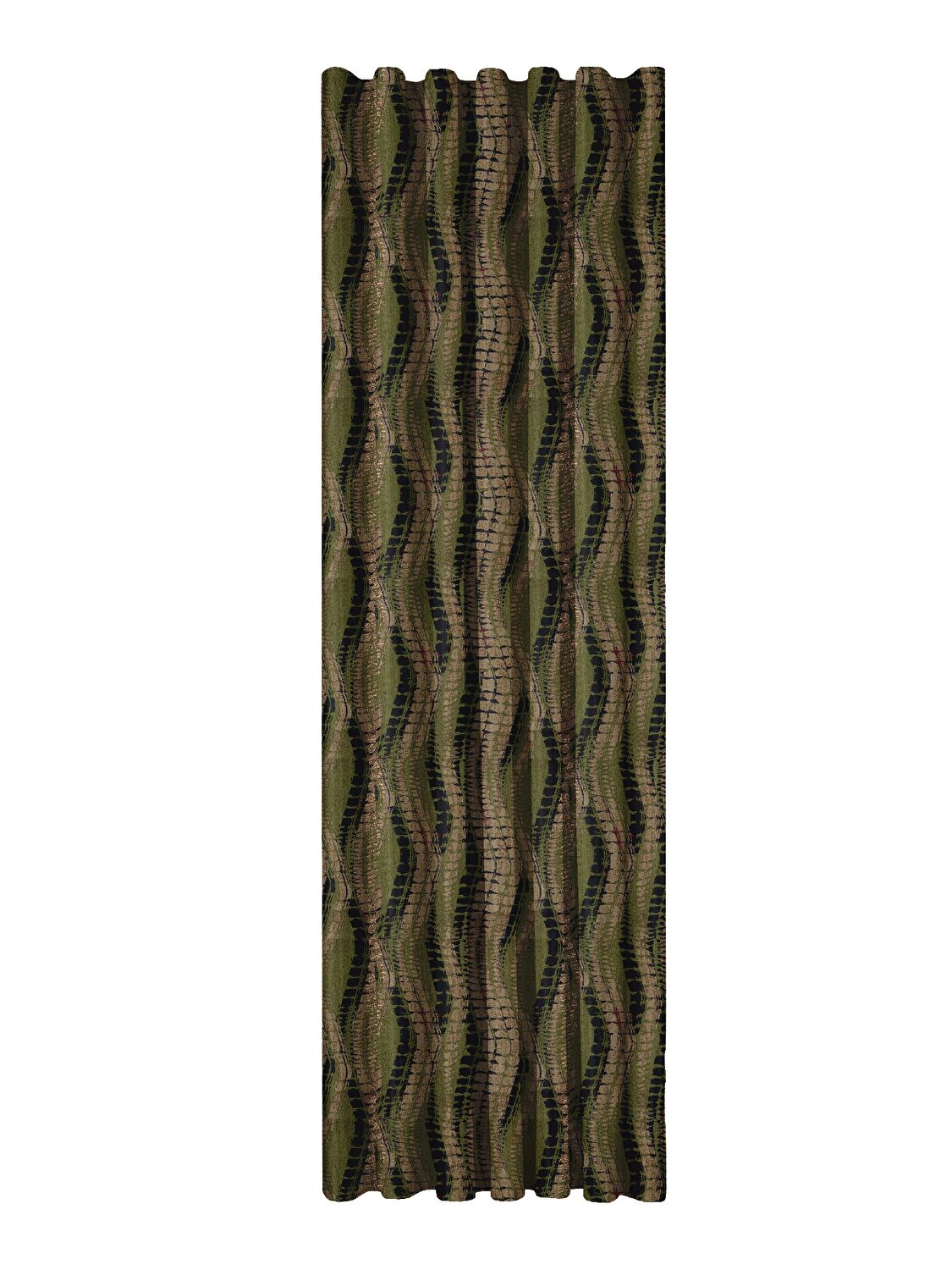 Taç Tranas Fon Perde Yeşil ( Max Yükseklik : 295 cm )