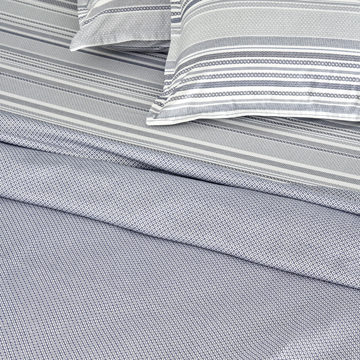 Taç Soho Çift Kişilik Softly Set Mavi