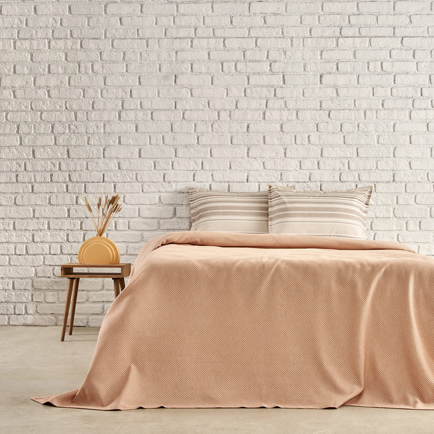 Taç Soho Çift Kişilik Softly Set Taba