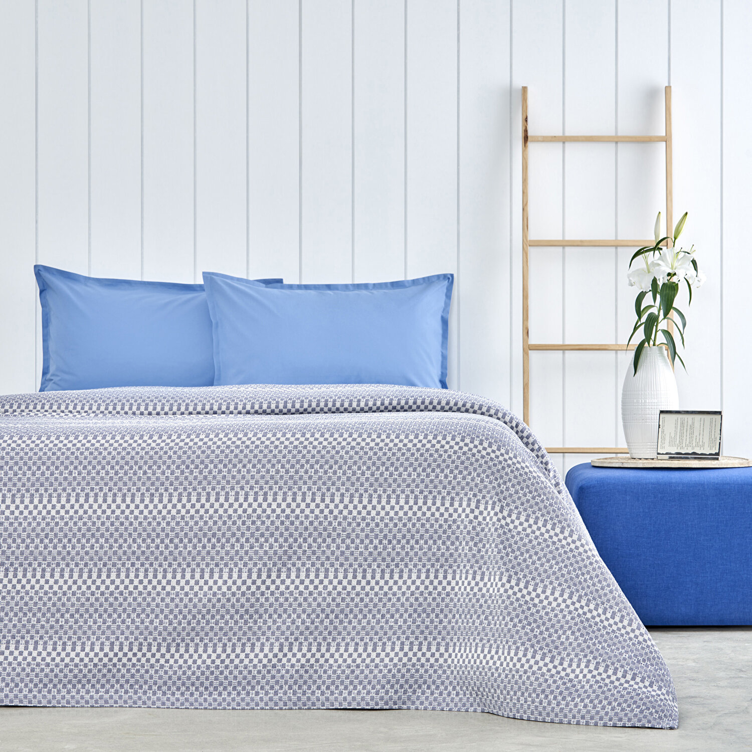 Taç Loft Çift Kişilik Softly Set Lacivert