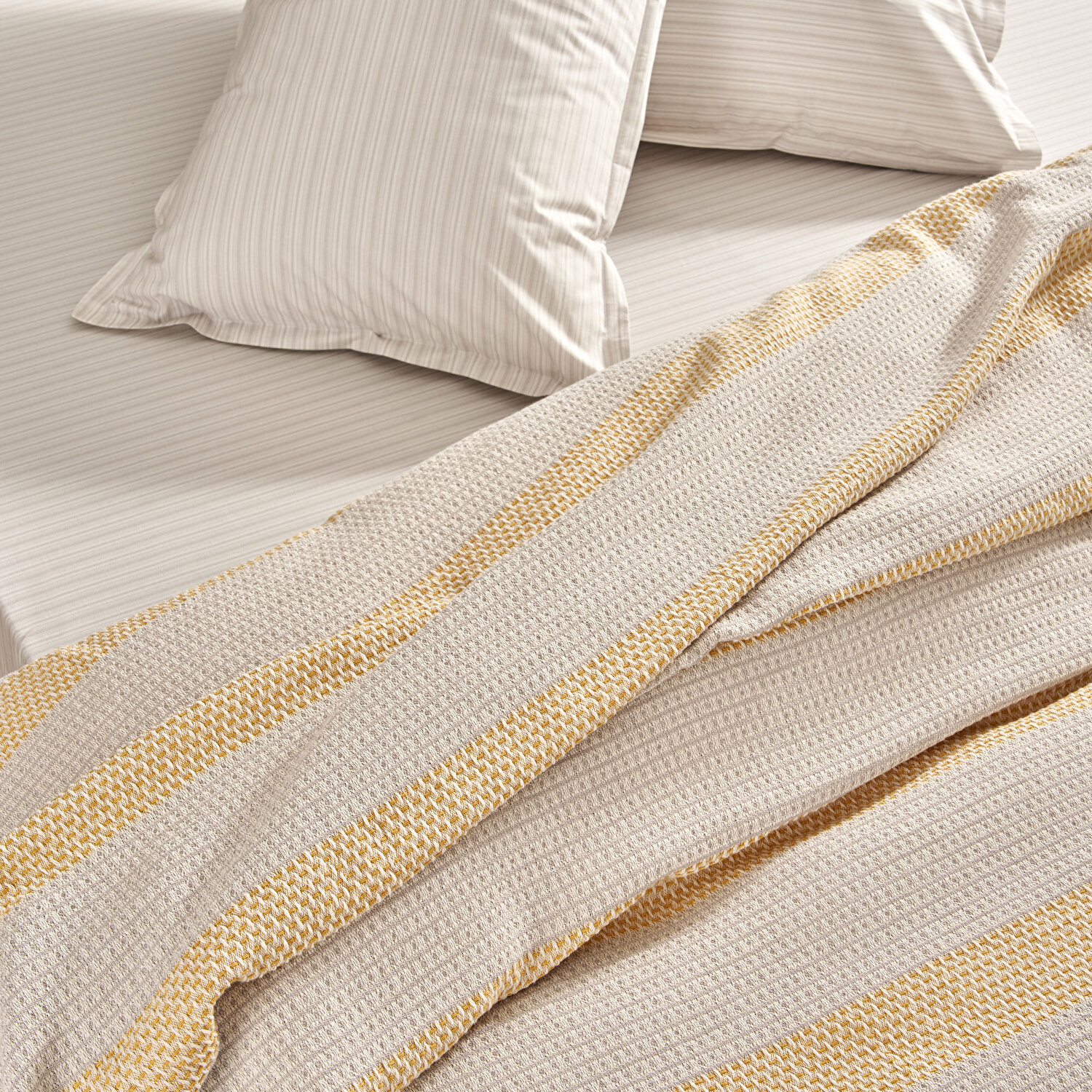 Taç Motto Çift Kişilik Softly Set Sarı