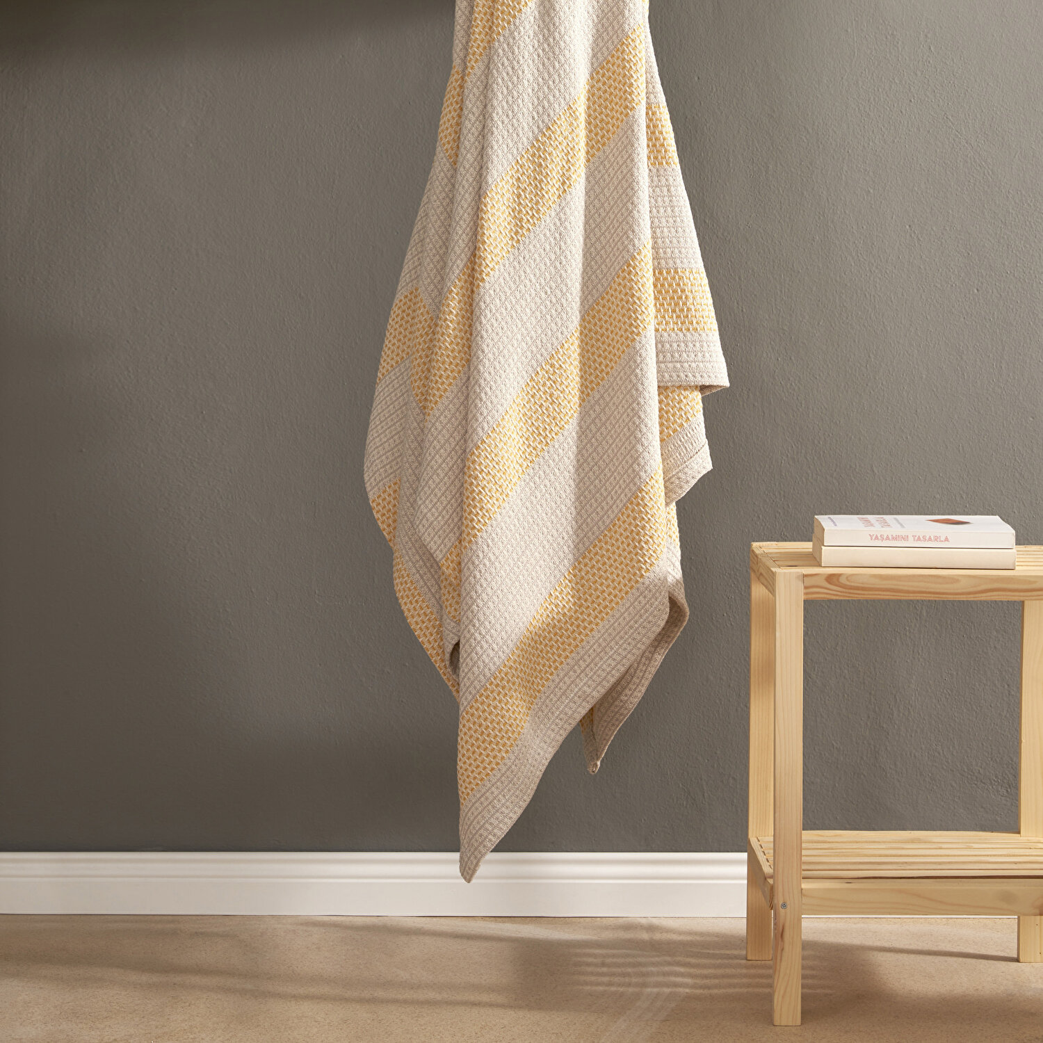 Taç Motto Çift Kişilik Softly Set Sarı