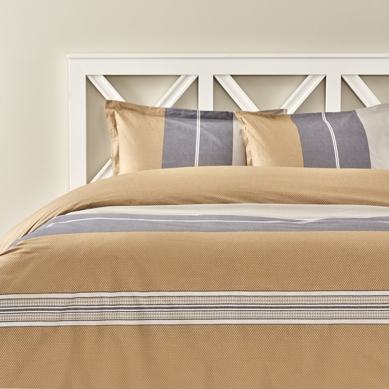 Taç Vera Çift Kişilik Nevresim Takımı Gri