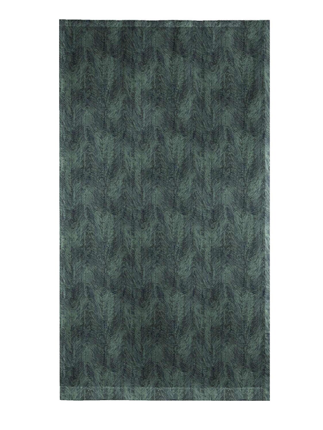 Taç Akufo Fon Perde Yeşil ( Max Yükseklik : 278 cm )