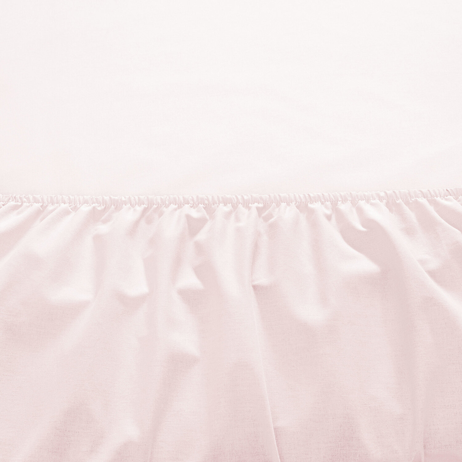 Taç Ranforce Lastikli Çift Kişilik Çarşaf Set Pudra