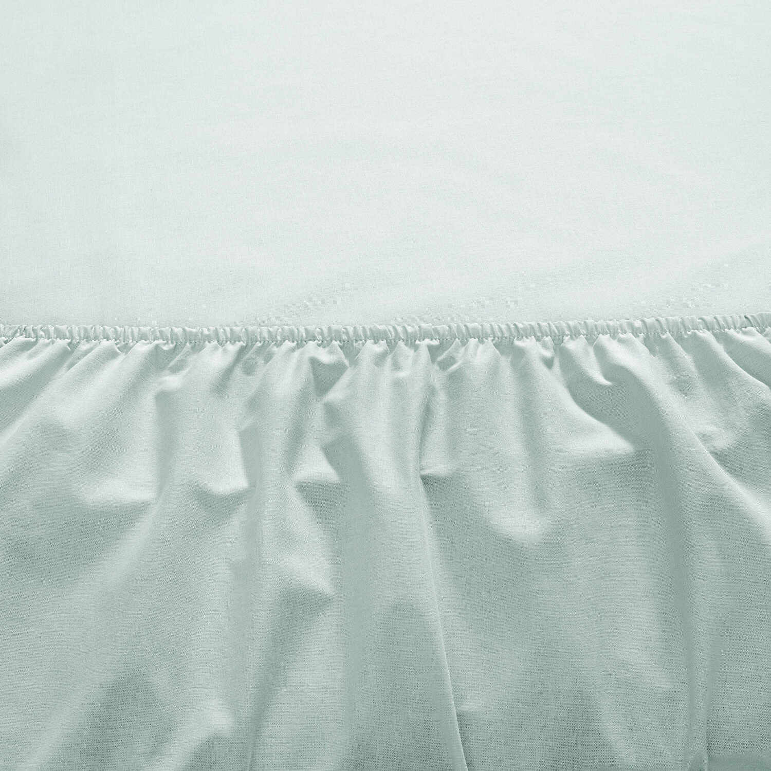 Taç Ranforce Lastikli Çift Kişilik Çarşaf Set Mavi