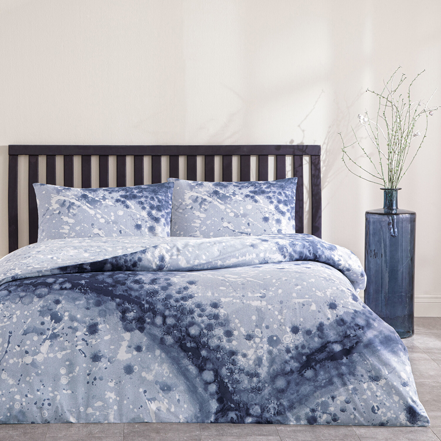 Taç Rex Ranforce Tek Kişilik Nevresim Takımı Lacivert