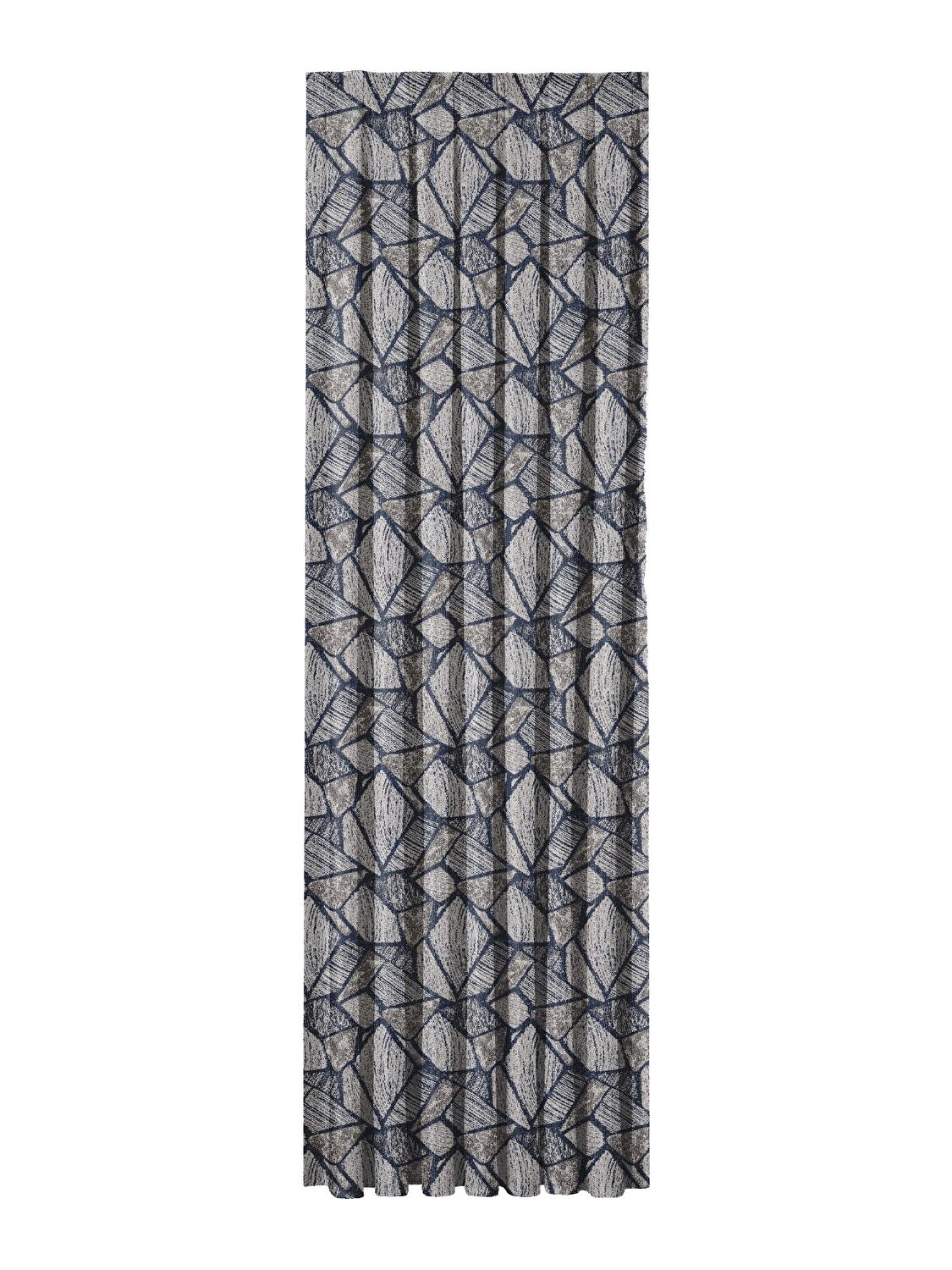 Taç Elıel Fon Perde Lacivert ( Max Yükseklik : 270 cm )