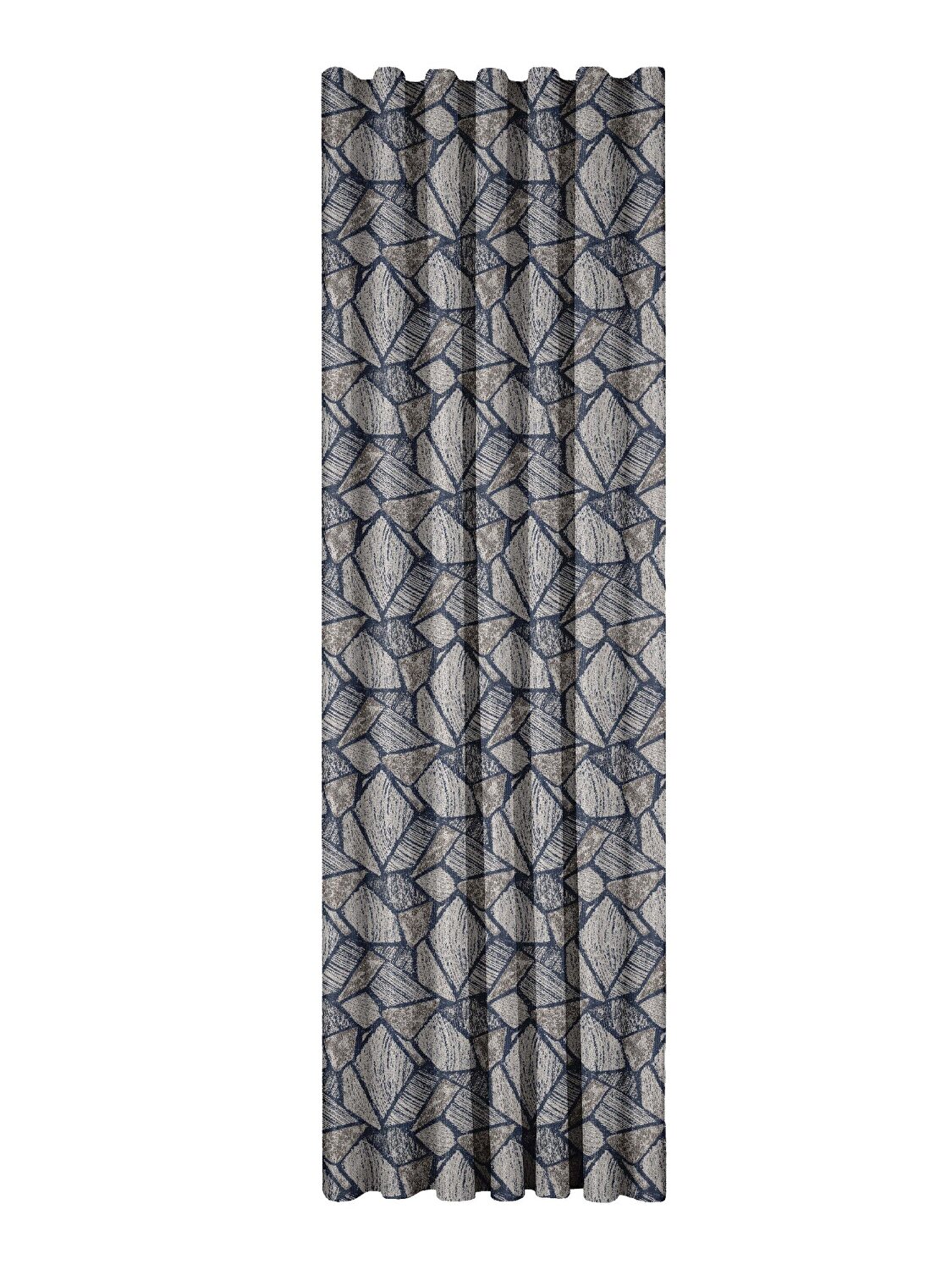 Taç Elıel Fon Perde Lacivert ( Max Yükseklik : 270 cm )