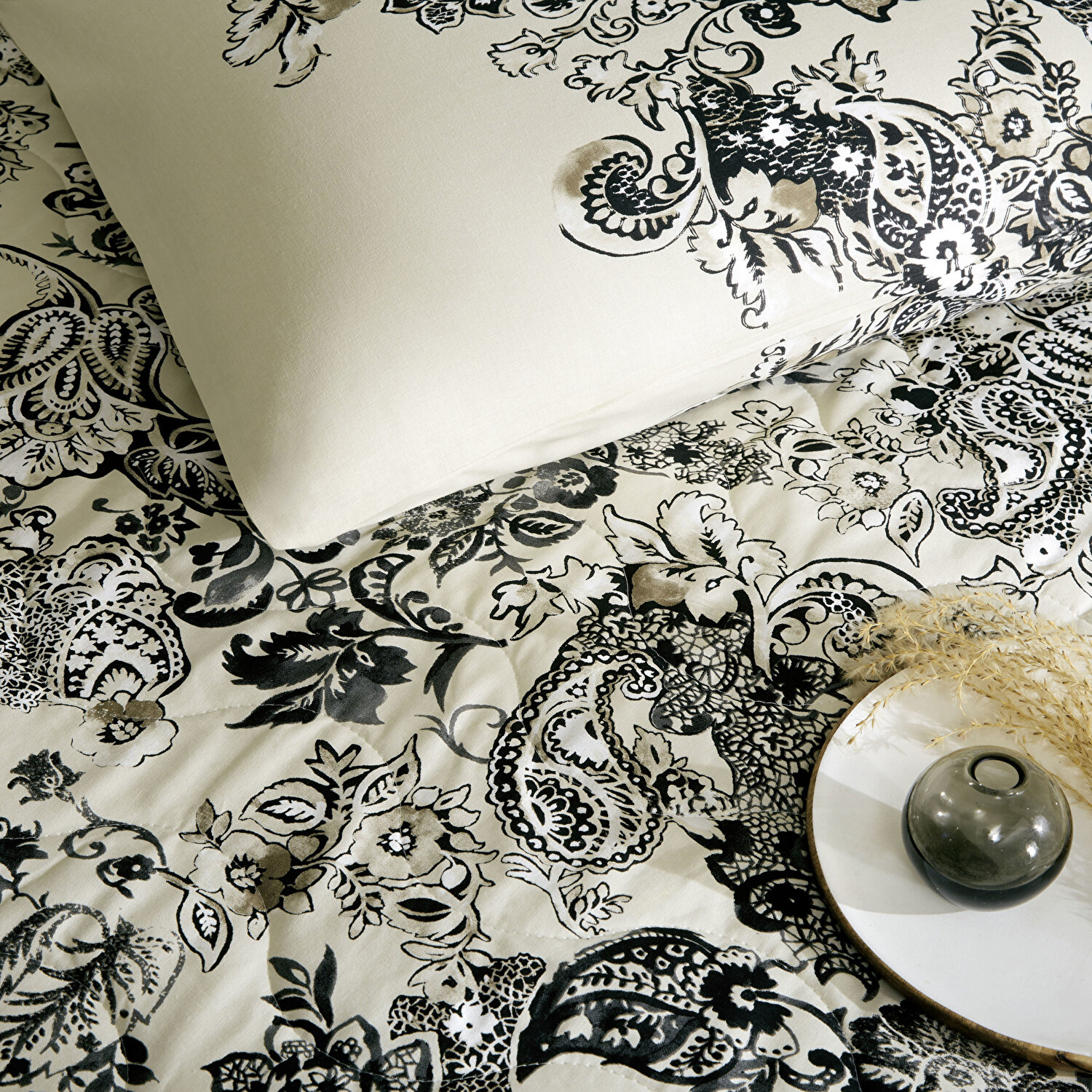 Taç Magie Ranforce Çift Kişilik Complete Set Siyah