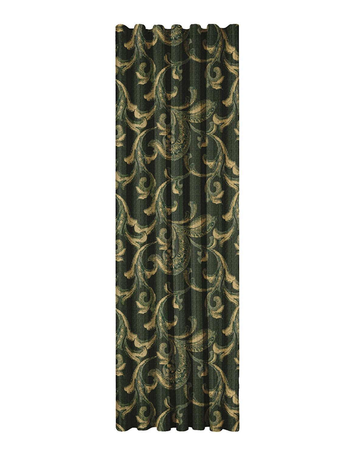 Taç Vulcano Fon Perde Yeşil ( Max Yükseklik : 300 cm )