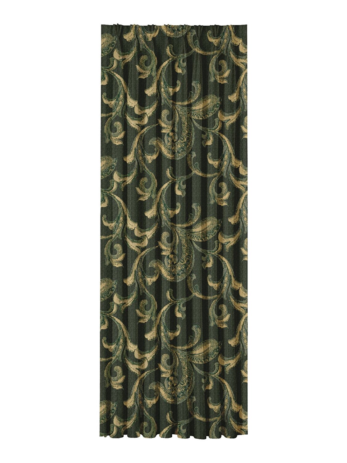 Taç Vulcano Fon Perde Yeşil ( Max Yükseklik : 300 cm )