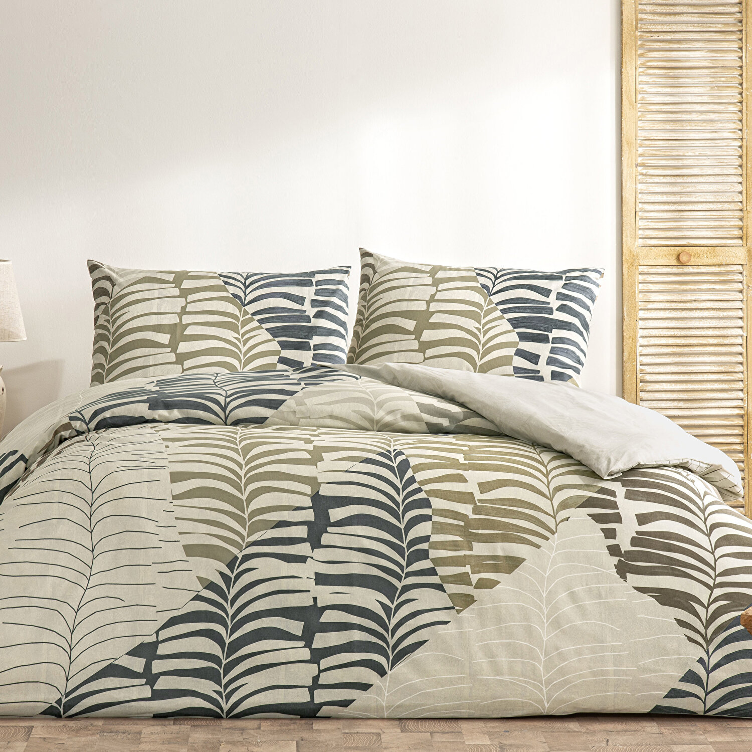 Taç Ella Ranforce Tek Kişilik Nevresim Takımı Kahverengi