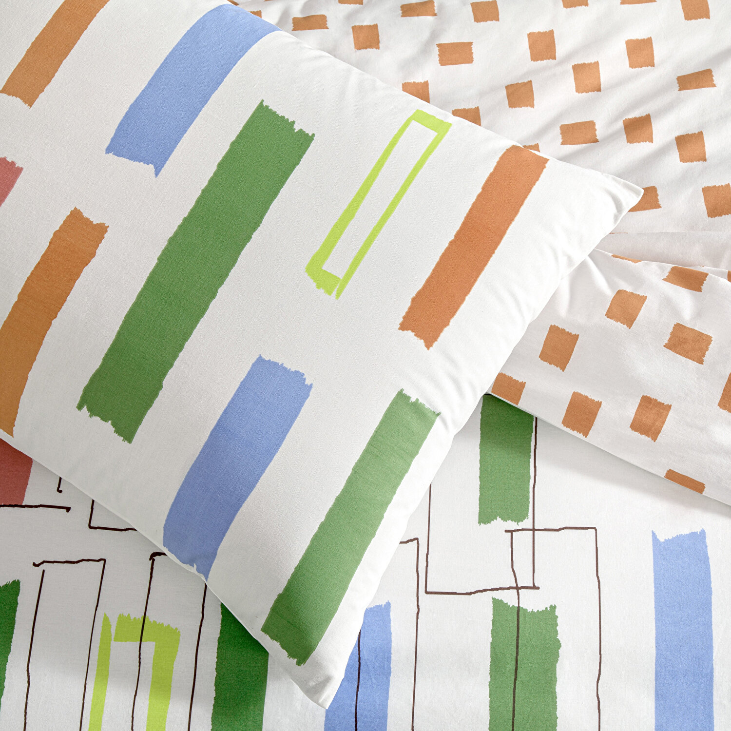 Taç Legrand Ranforce Tek Kişilik Nevresim Takımı Yeşil