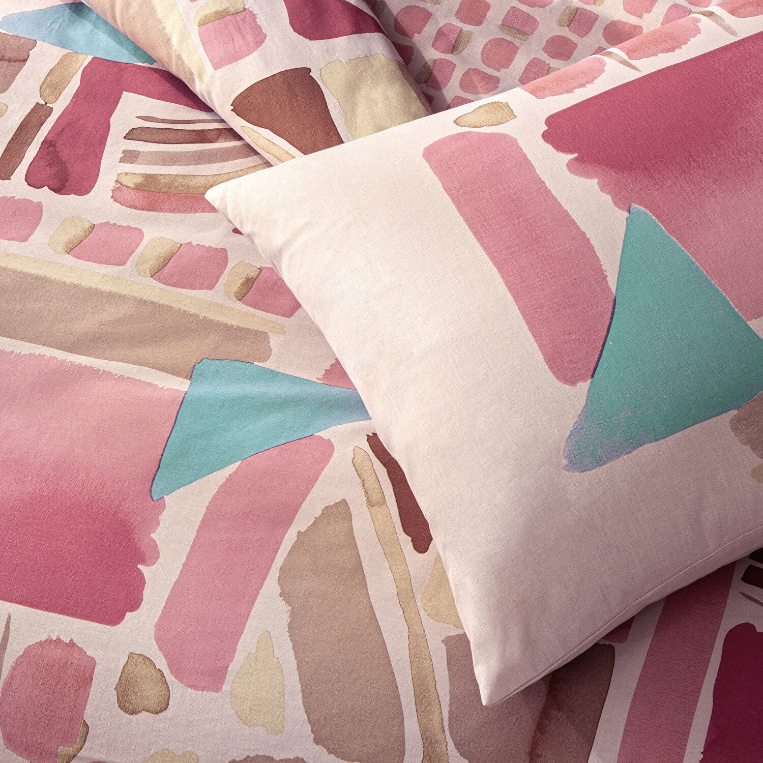 Taç Holden Ranforce Tek Kişilik Nevresim Takımı Pembe