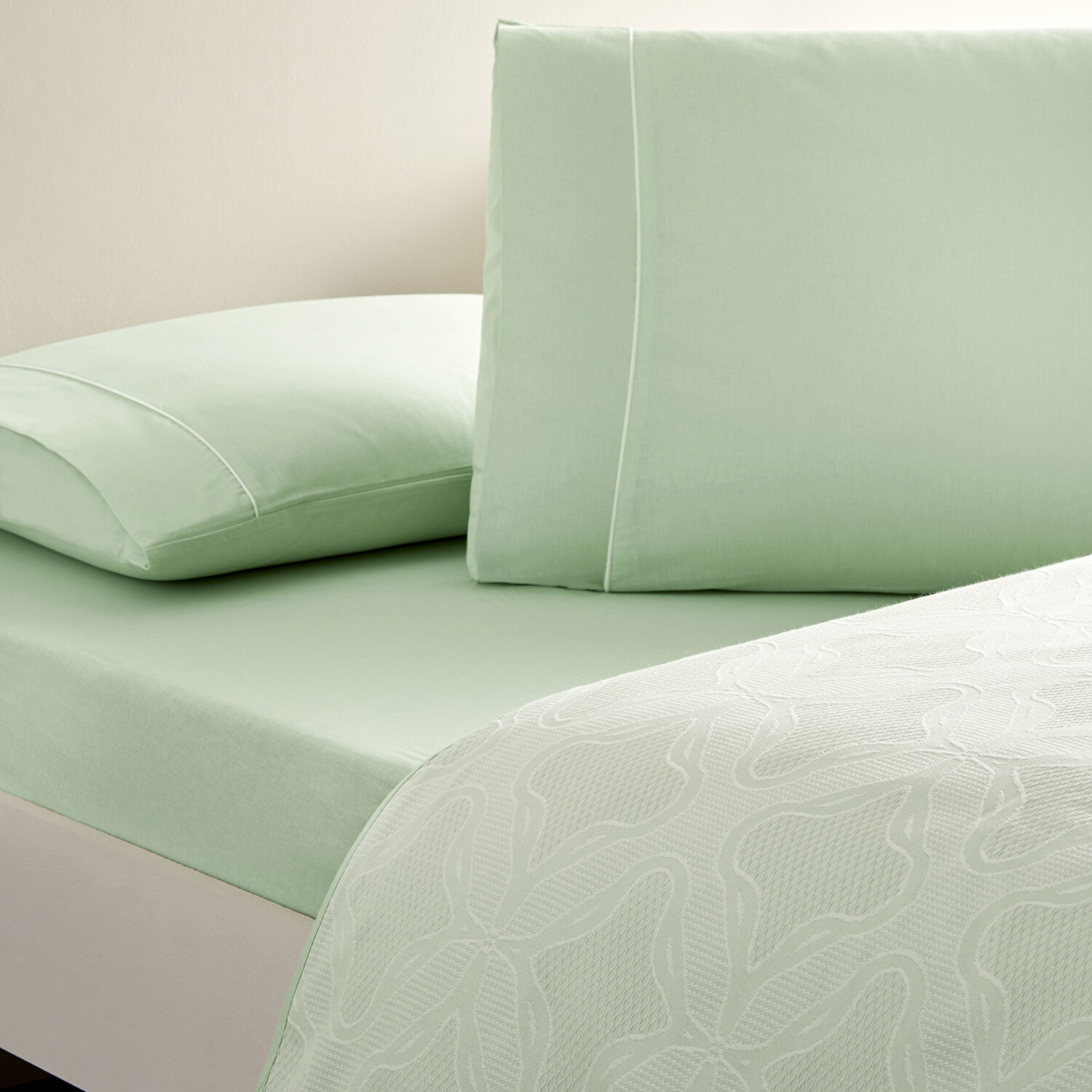 Taç Jakar Soleya Çift Kişilik Pike Takımı Mint