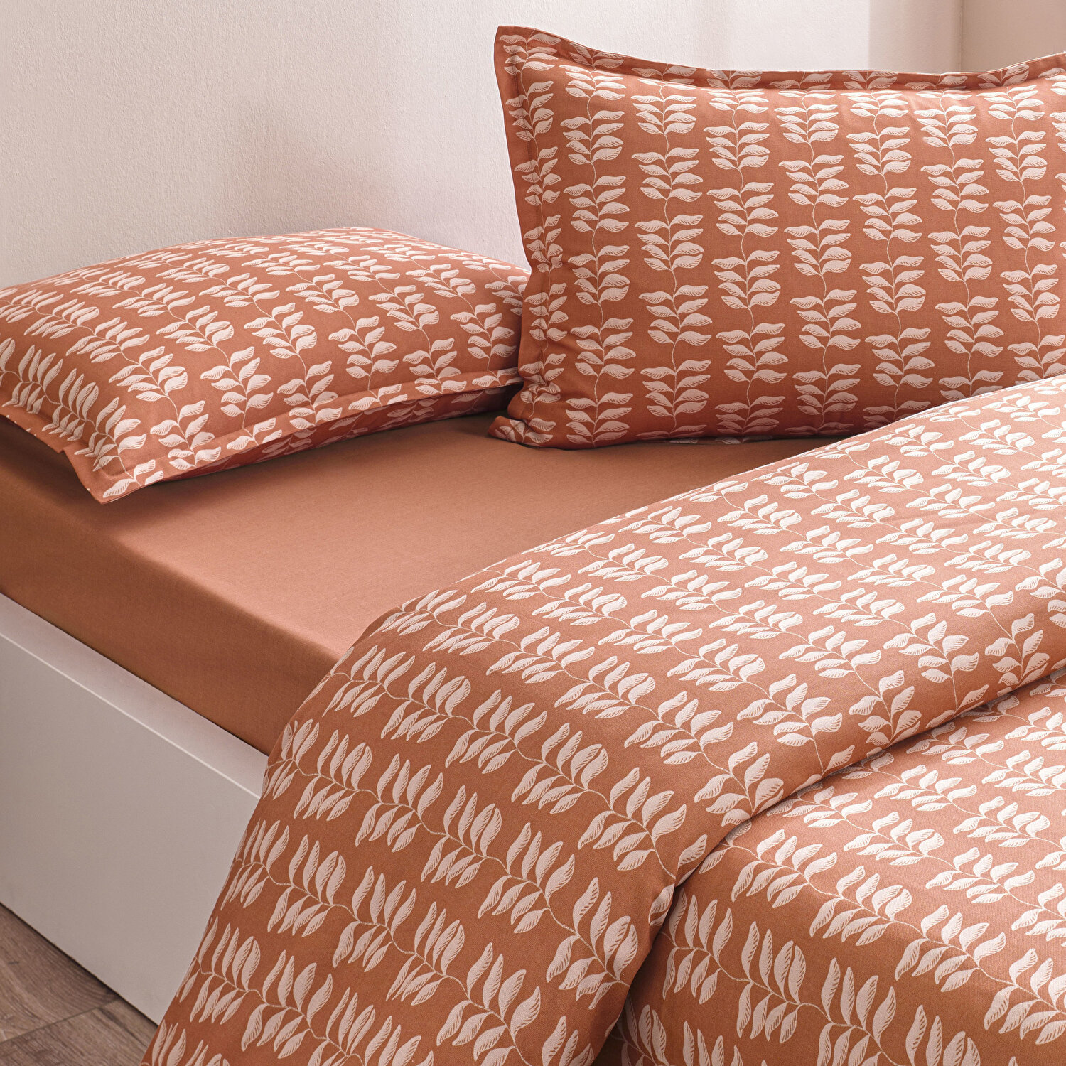 Taç Lorien Seç&Ser Çift Kişilik Nevresim Takımı Turuncu