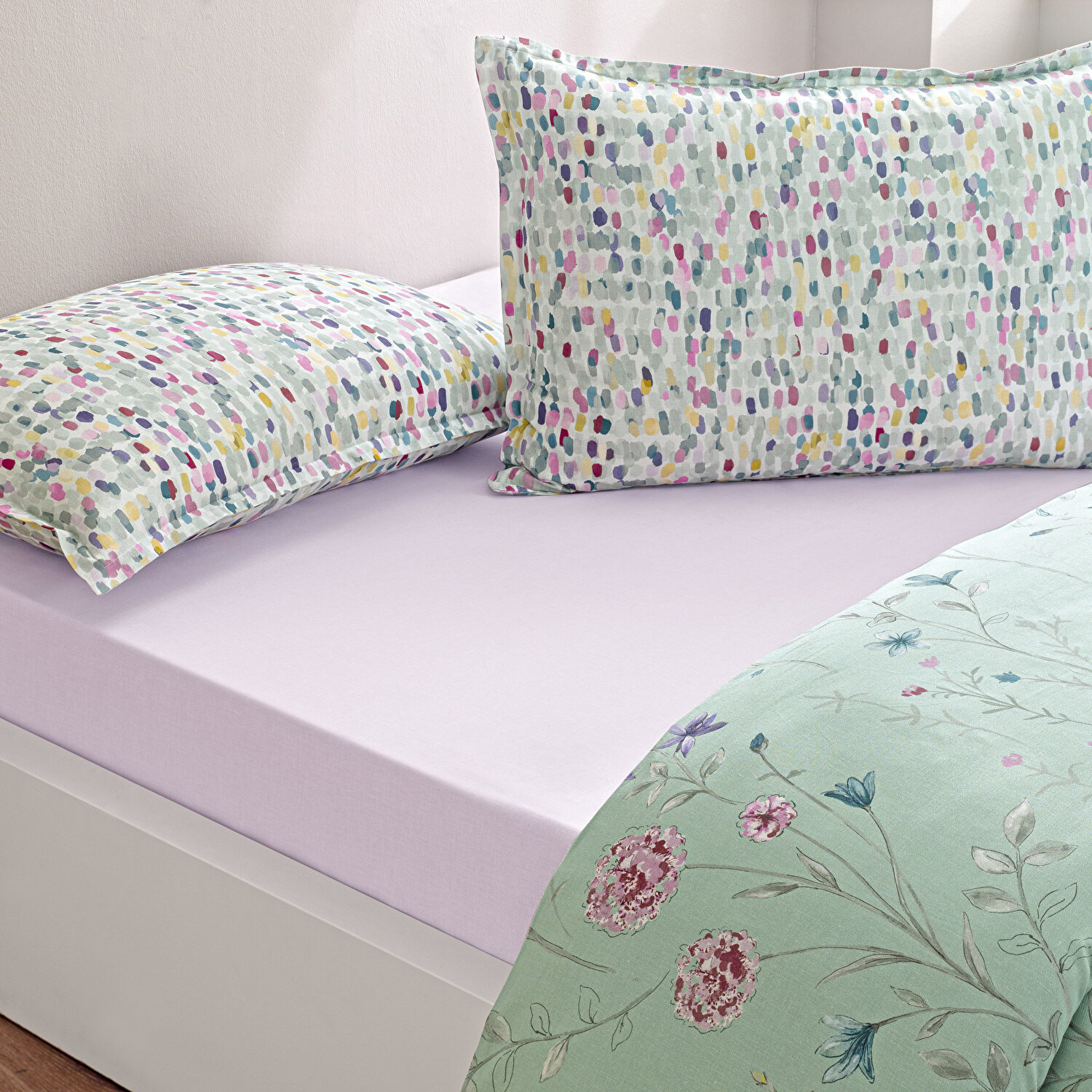 Taç Pepple Seç&Ser Çift Kişilik Nevresim Takımı Mint