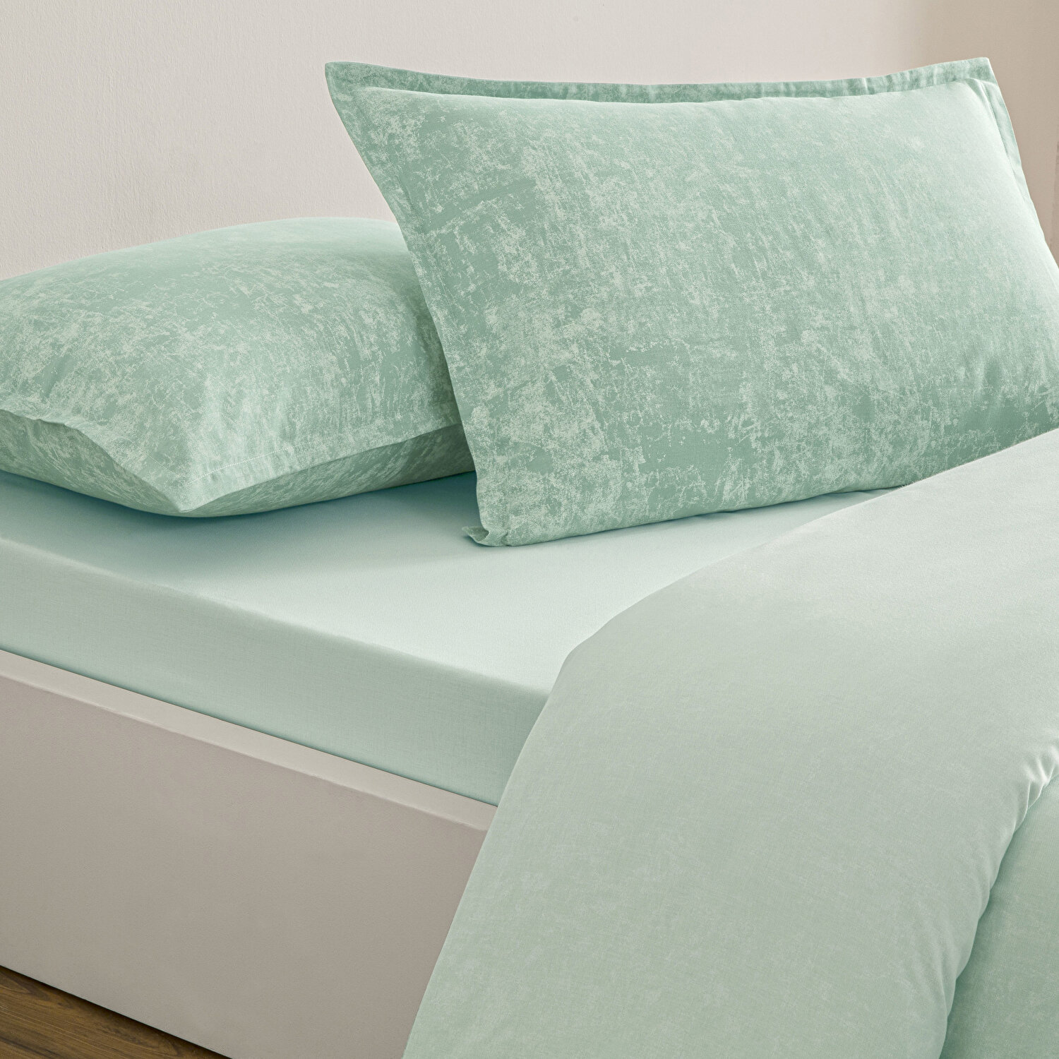 Taç Shimmer Seç&Ser Çift Kişilik Nevresim Takımı Yeşil