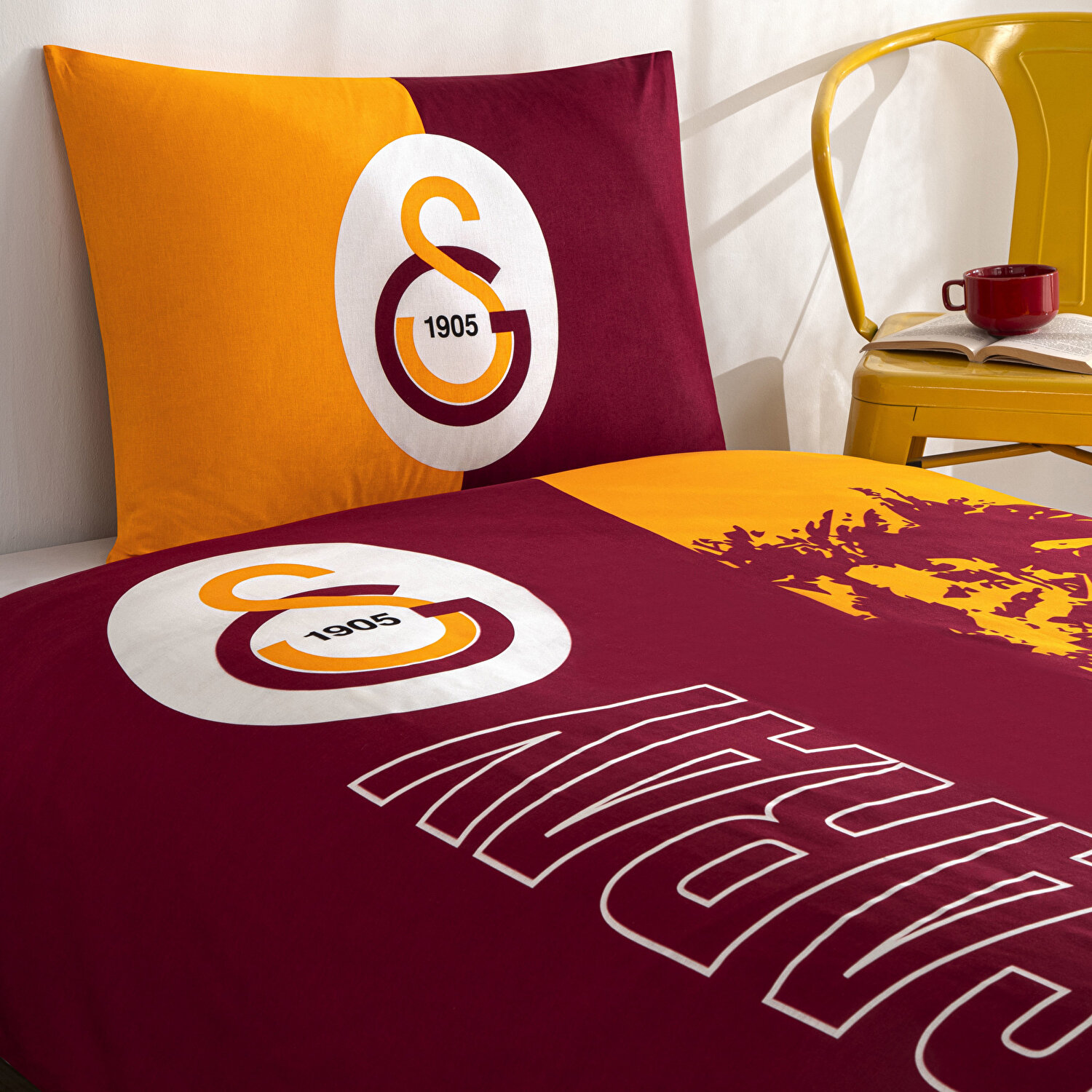 Lisanslı Gs Şanlı Aslan Nevresim Takımı