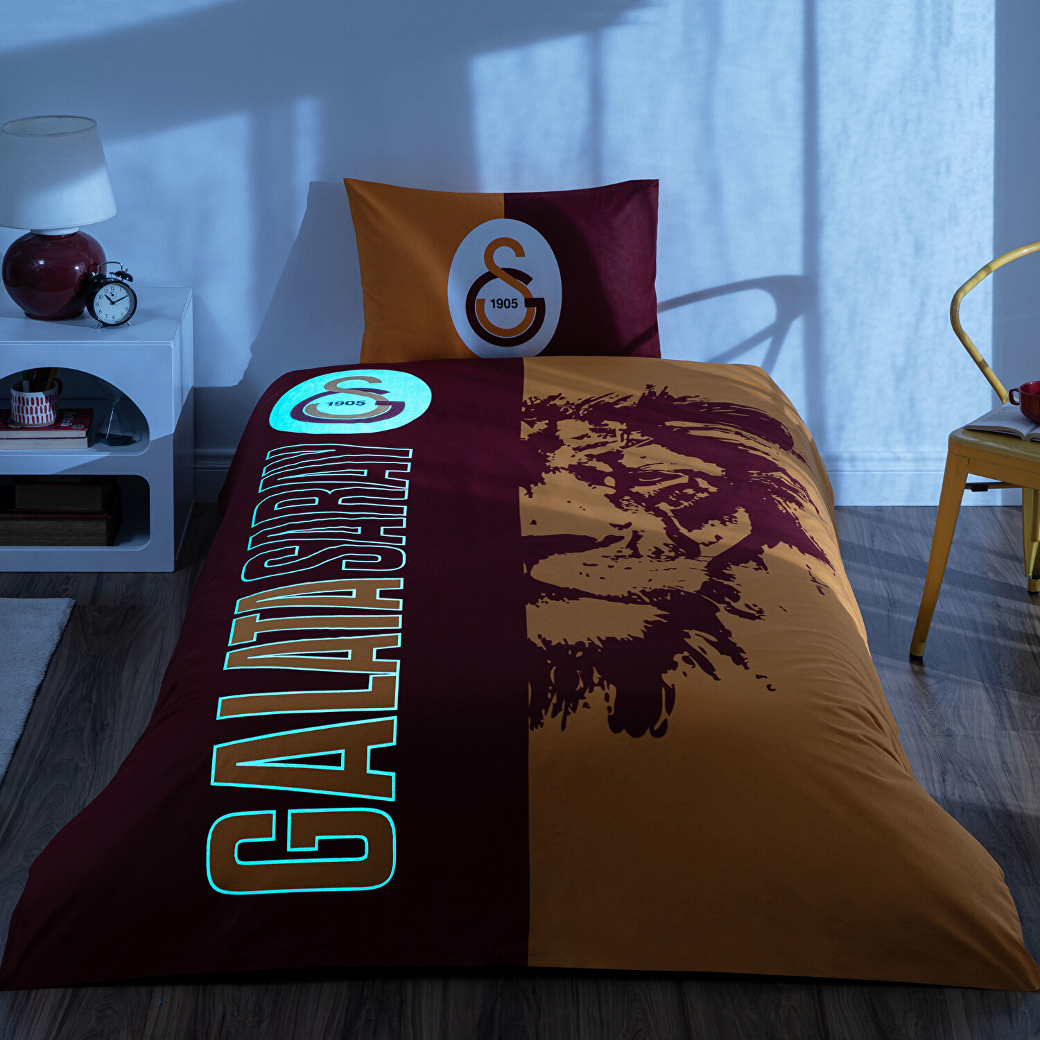 Lisanslı Gs Şanlı Aslan Nevresim Takımı