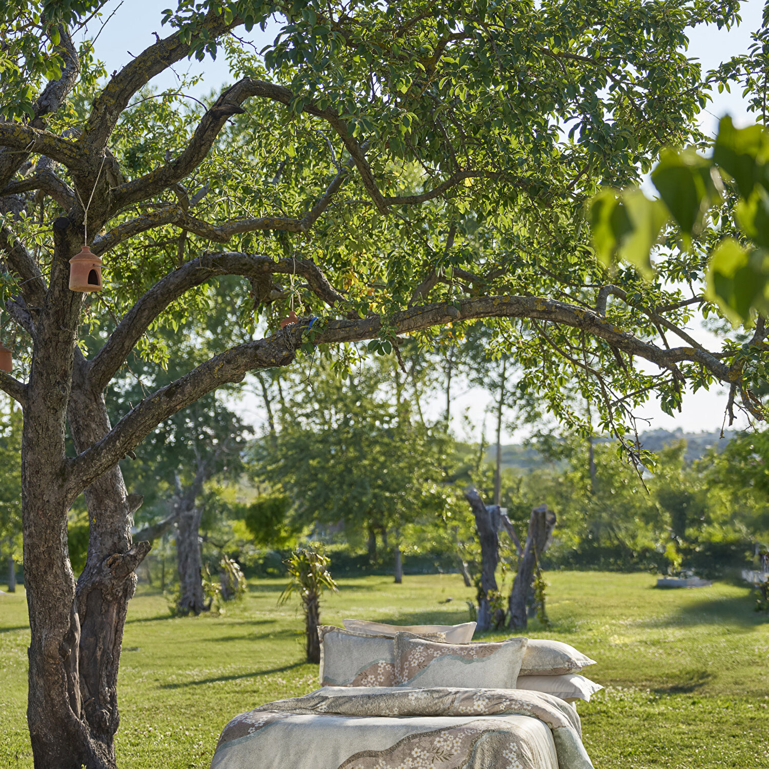 Taç Reborn Rima Bambu Çift Kişilik Nevresim Takımı Taş