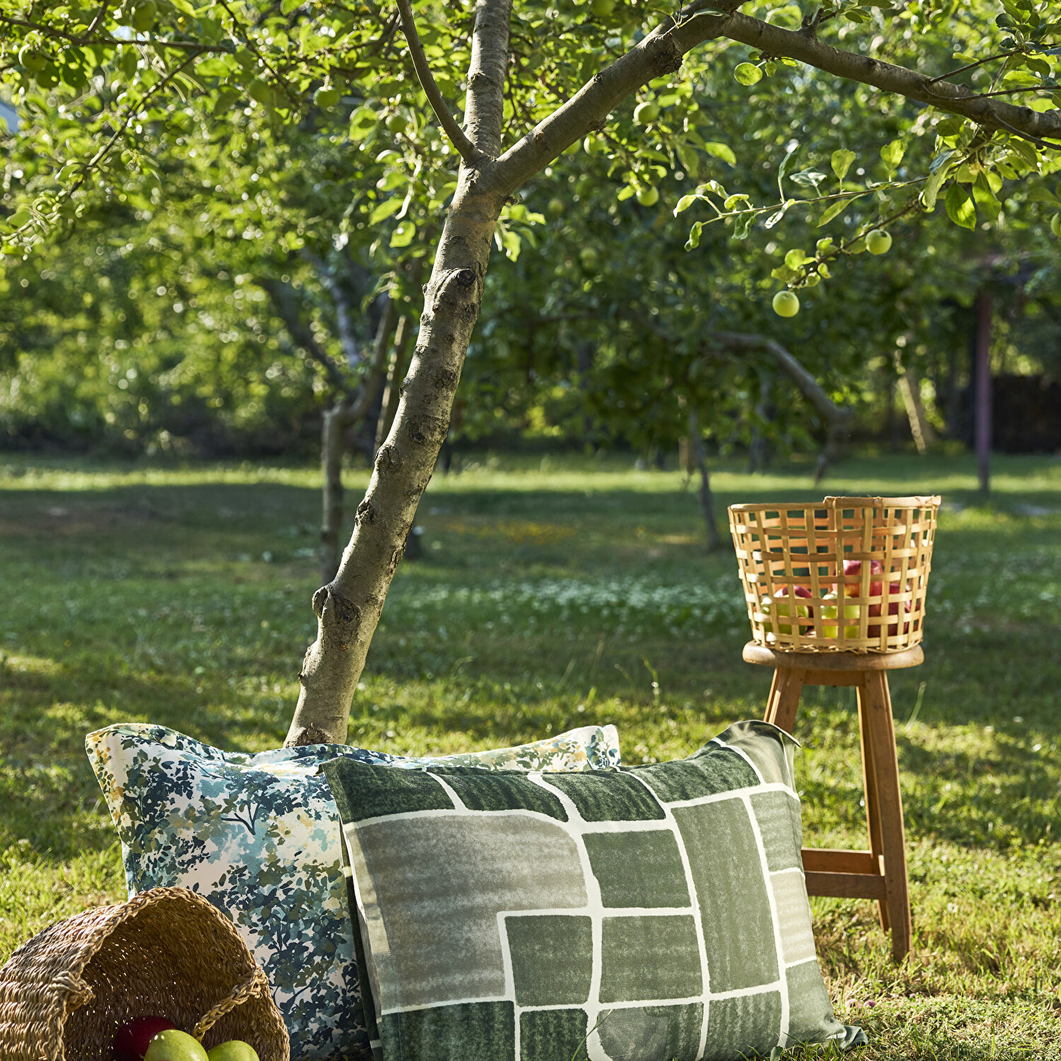 Taç Reborn Alyssa Bambu Çift Kişilik Nevresim Takımı Mavi