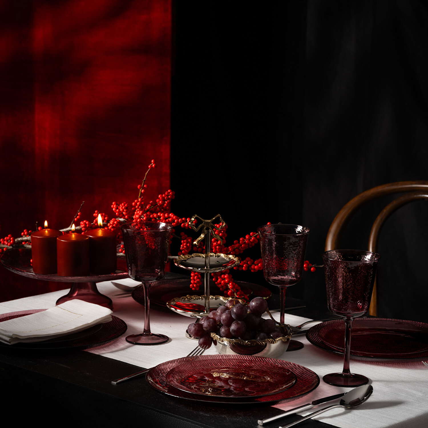 Linens Ribbon 45x170 cm Runner Kırık Beyaz