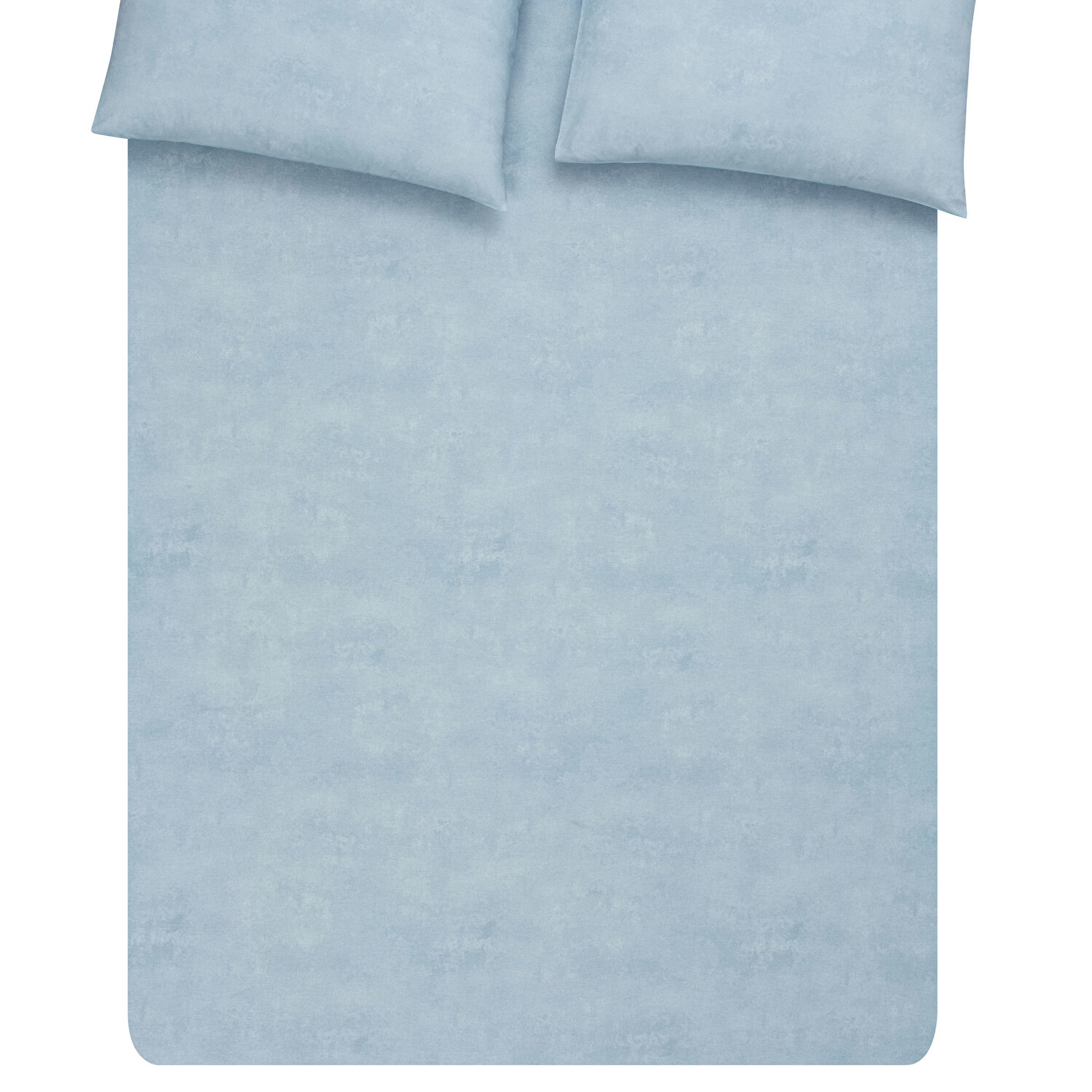 Taç Butik Velur Pamuk Çarşaf Tek Kişilik Mavi