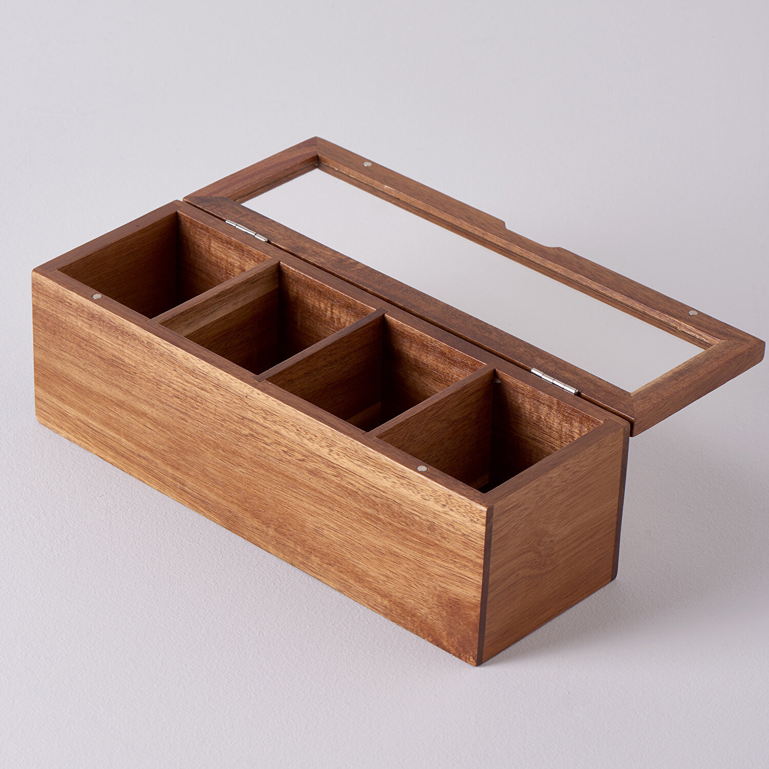 Linens Accacia Akasya 26,5x9x9 cm Düzenleyici Kutu