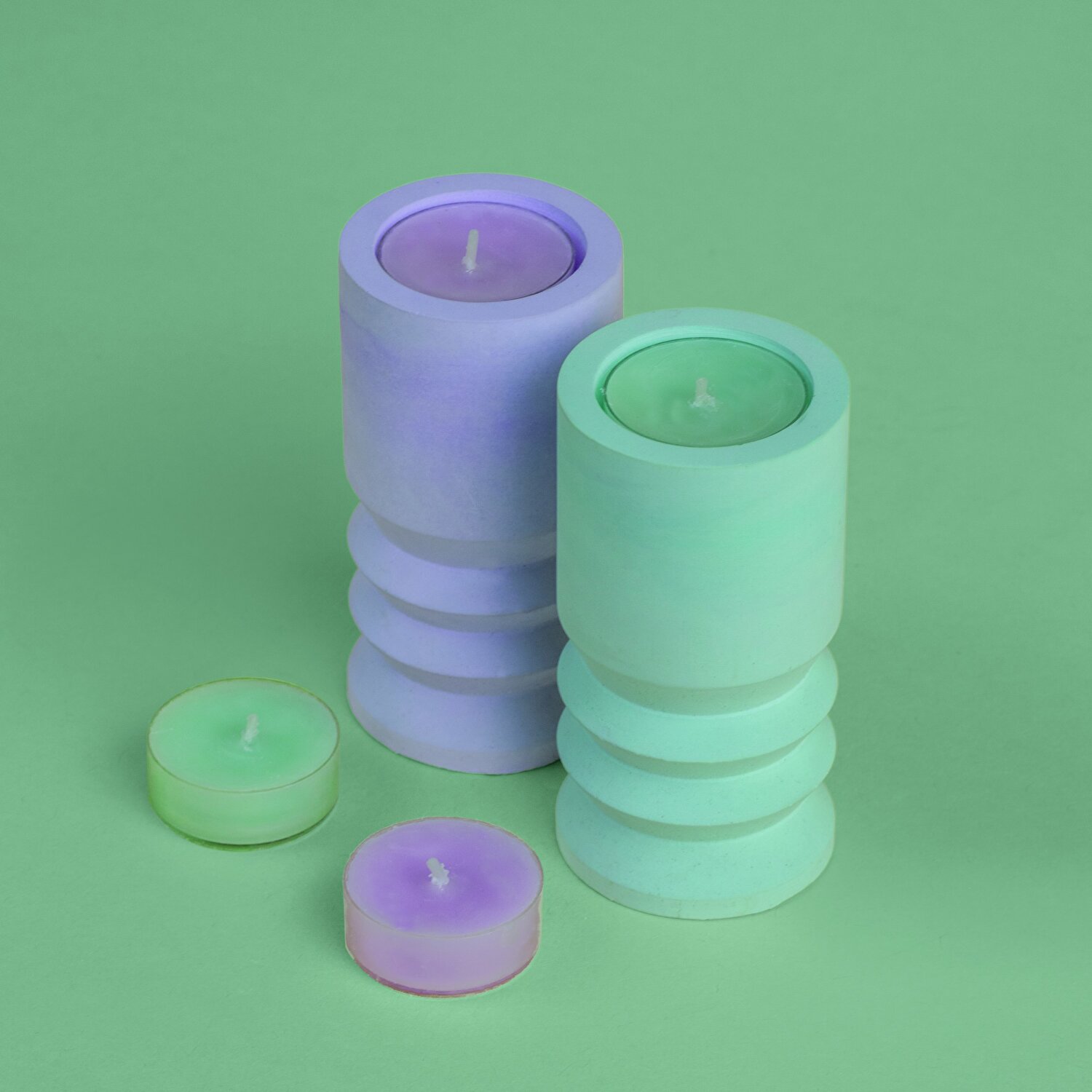 Taç Butik İskandinav Dekoratif Obje Lila