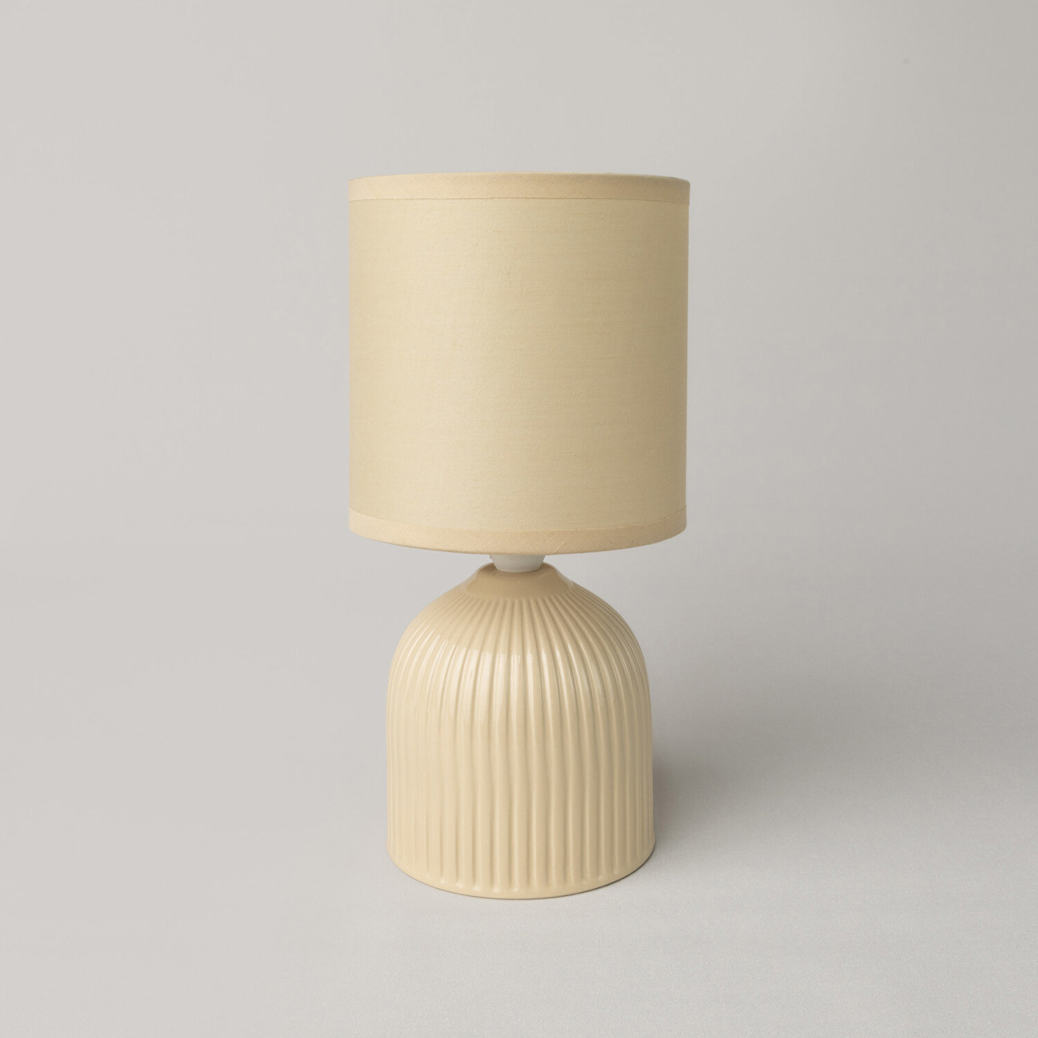 Linens Tilla Seramik 25,5x14 cm Abajur Sarı