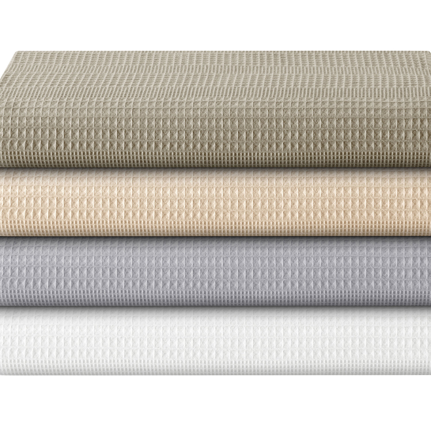 Taç Monet Pamuk Çift Kişilik Pike Vizon