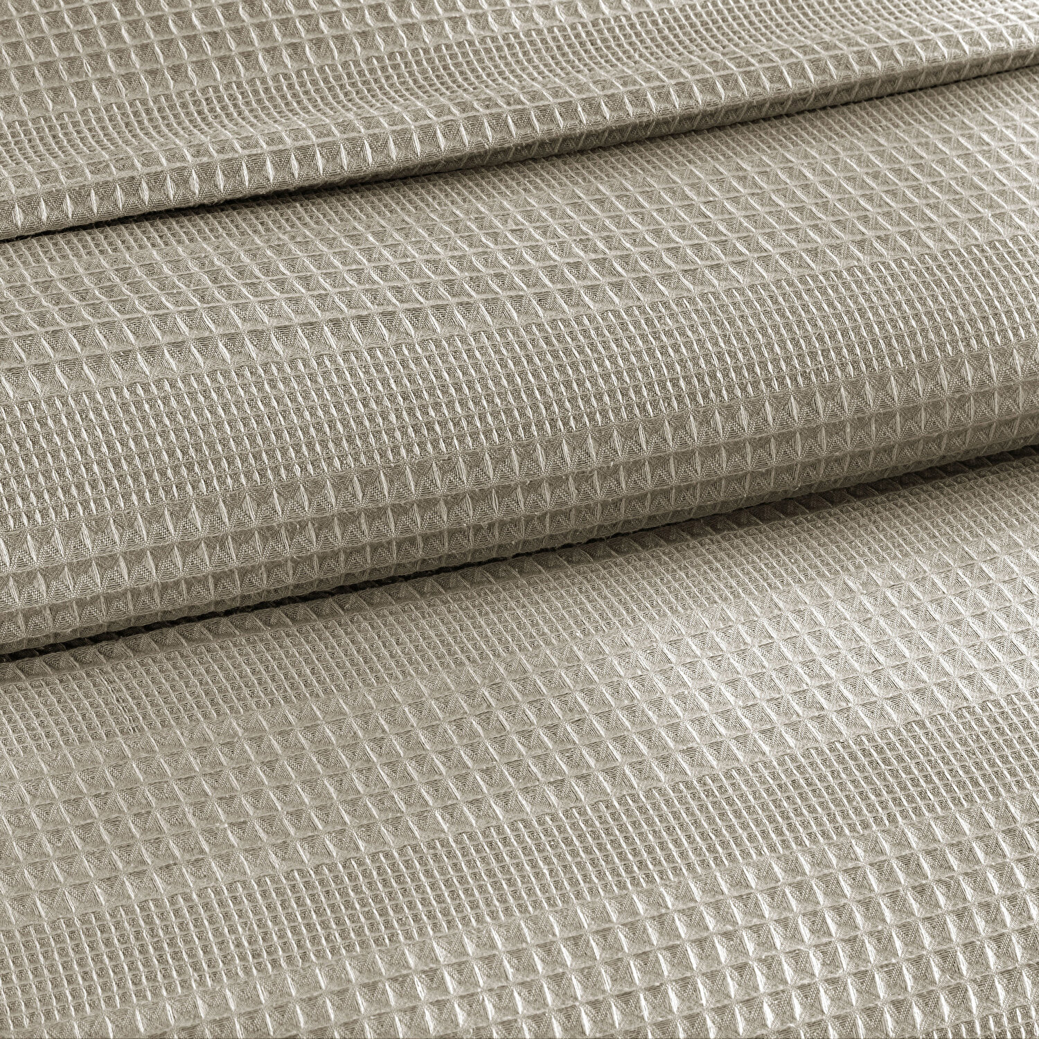 Taç Monet Pamuk Çift Kişilik Pike Vizon