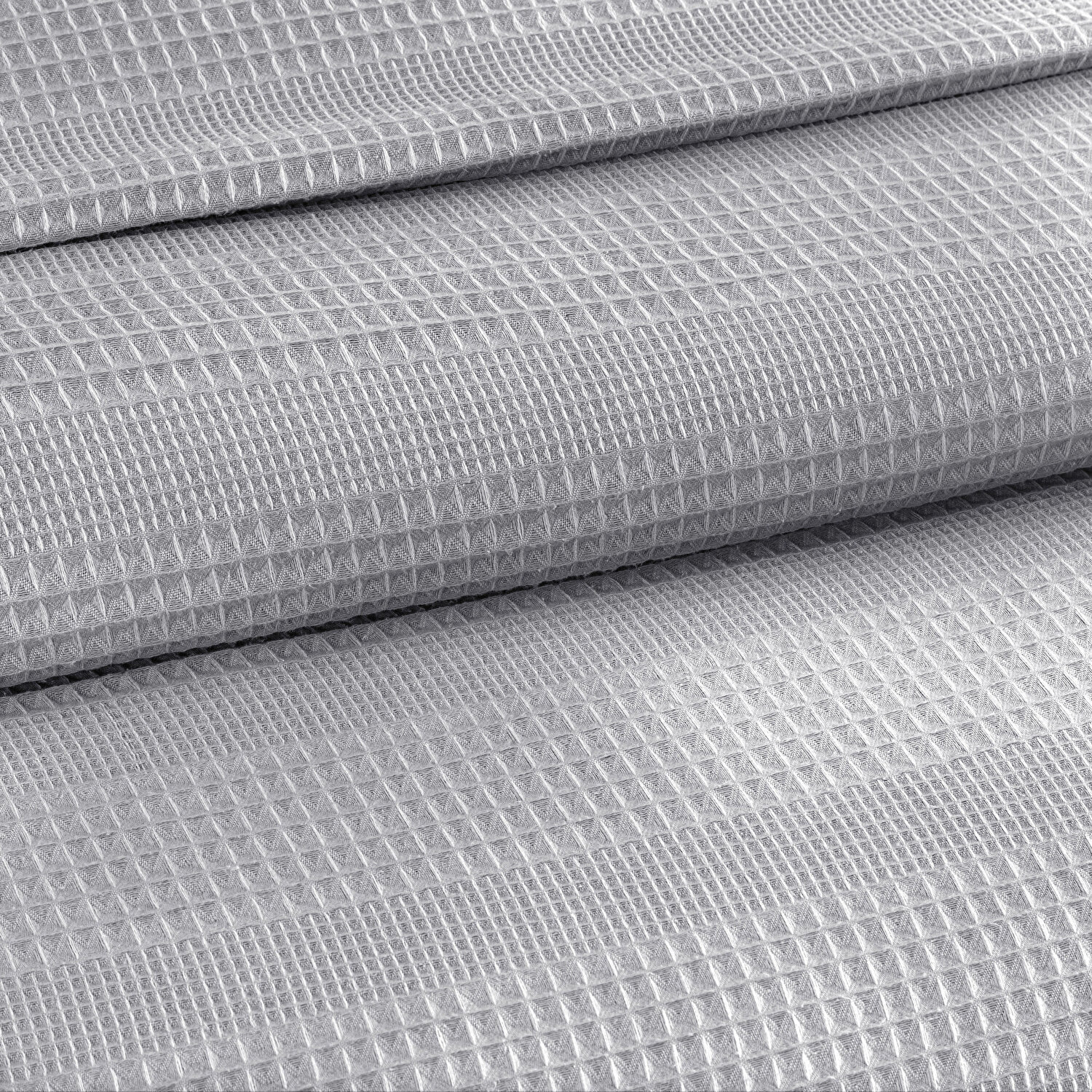 Taç Monet Pamuk Çift Kişilik Pike Gri