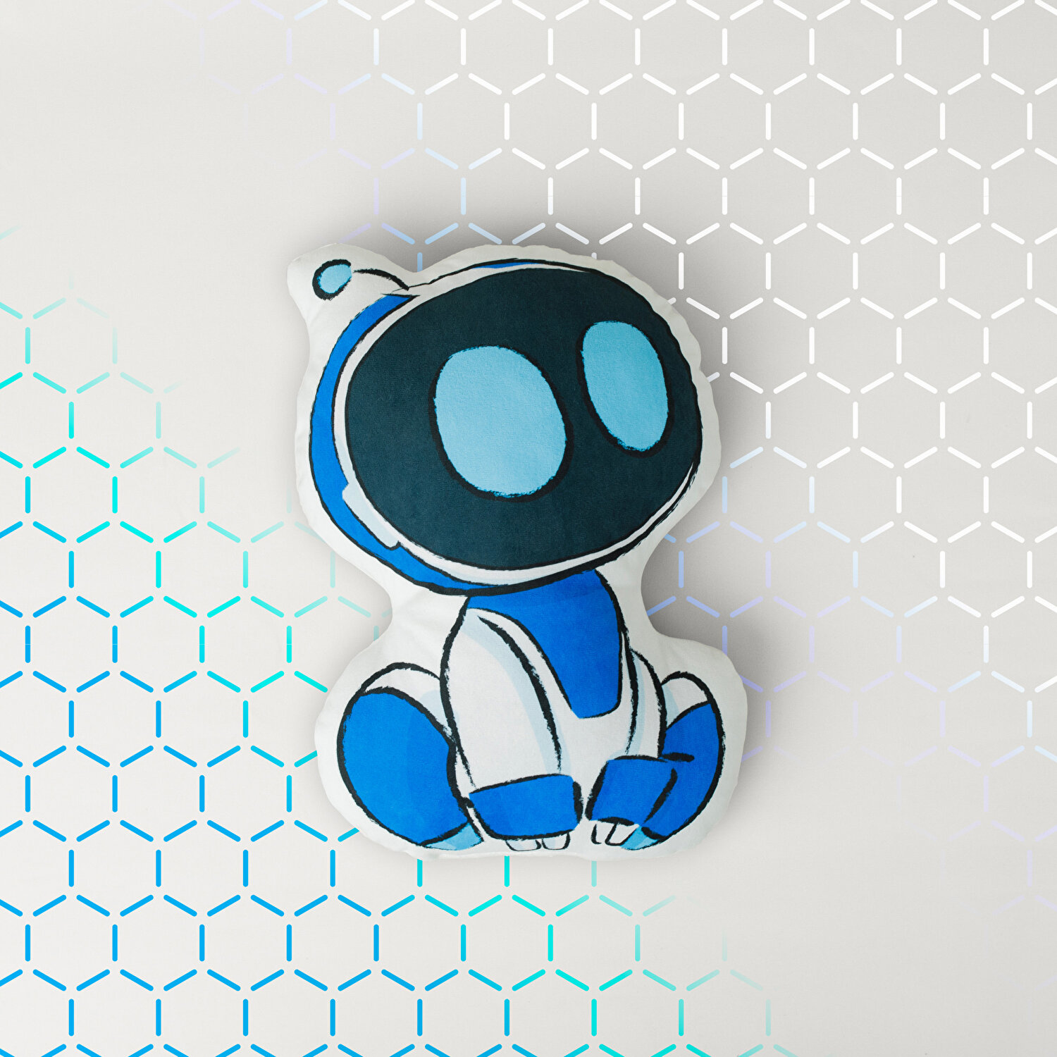 Lisanslı Playstation Astrobot Polyester Şekilli Kırlent