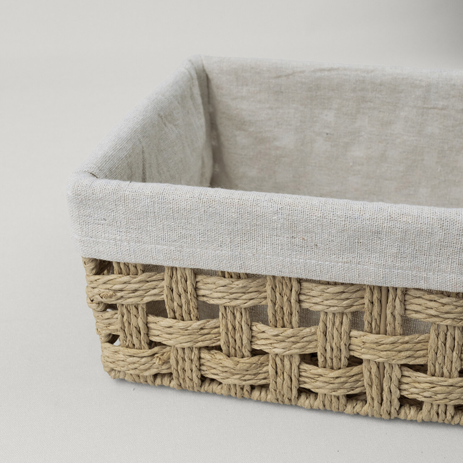 Linens Tidy Sepet 38x26x17,2 Cm Naturel