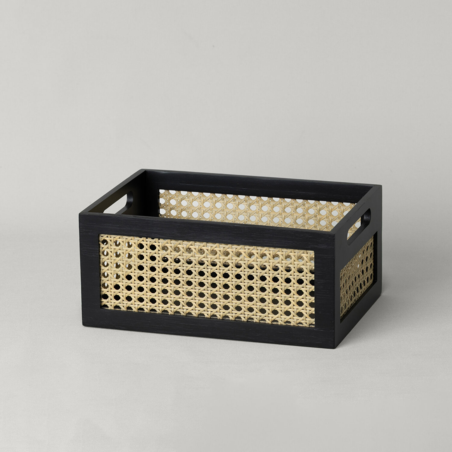 Linens Luther 25X16X12,3 cm Düzenleyici Sepet Siyah